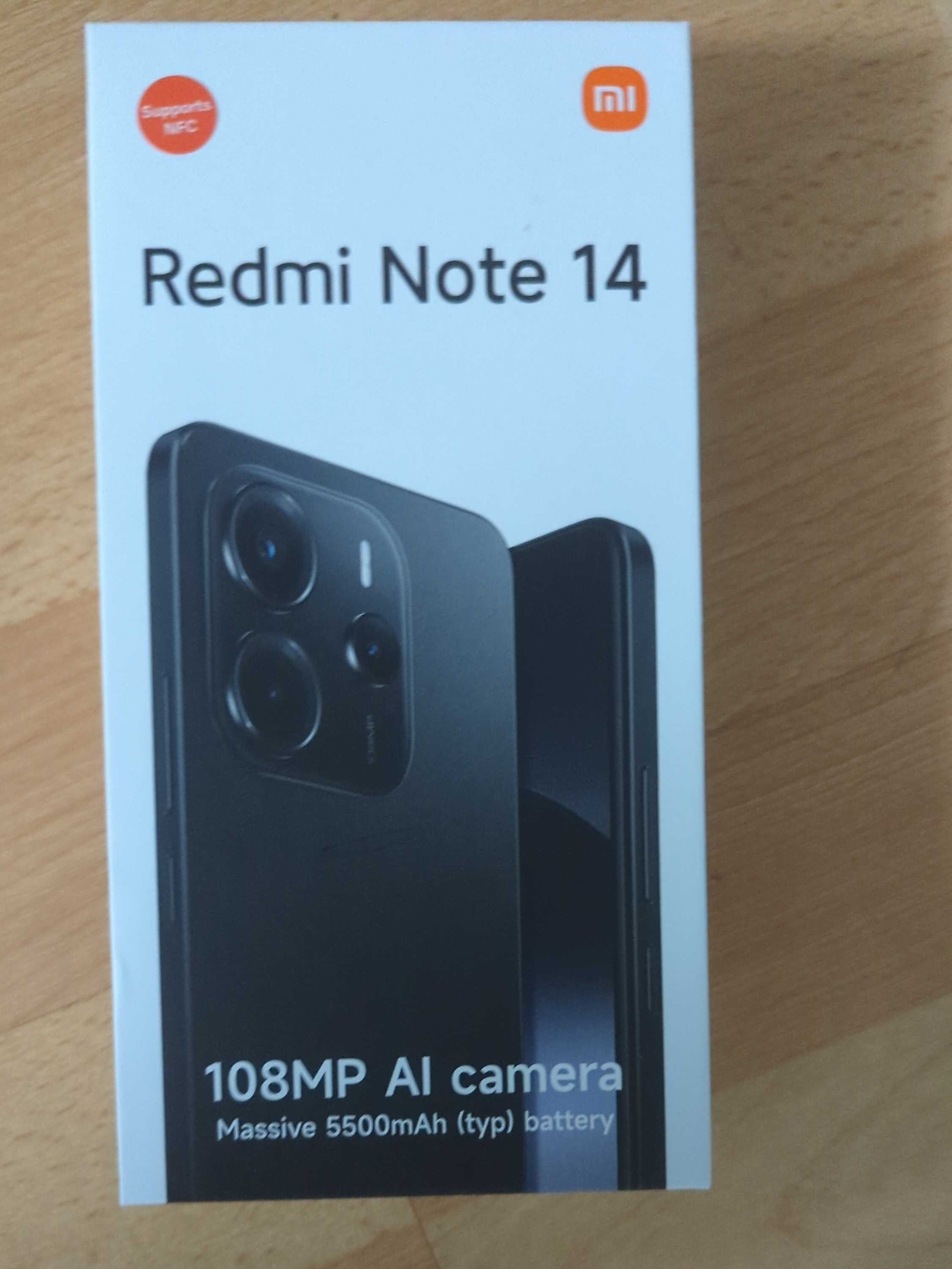 Smartfon Redmi Note 14 na Gwarancji, prawie nowy