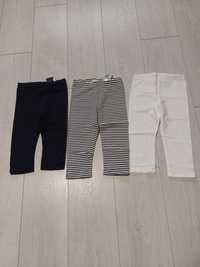 Legginsy 3/4 h&m r.122