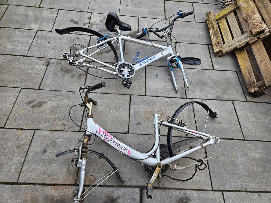 2x rama aluminiowa na 24" 26" koła damka góral