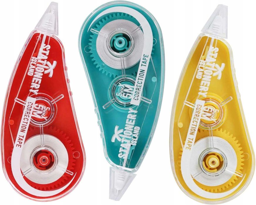 Korektor na taśmie, myszka stationer 5mx5mm zestaw 11szt