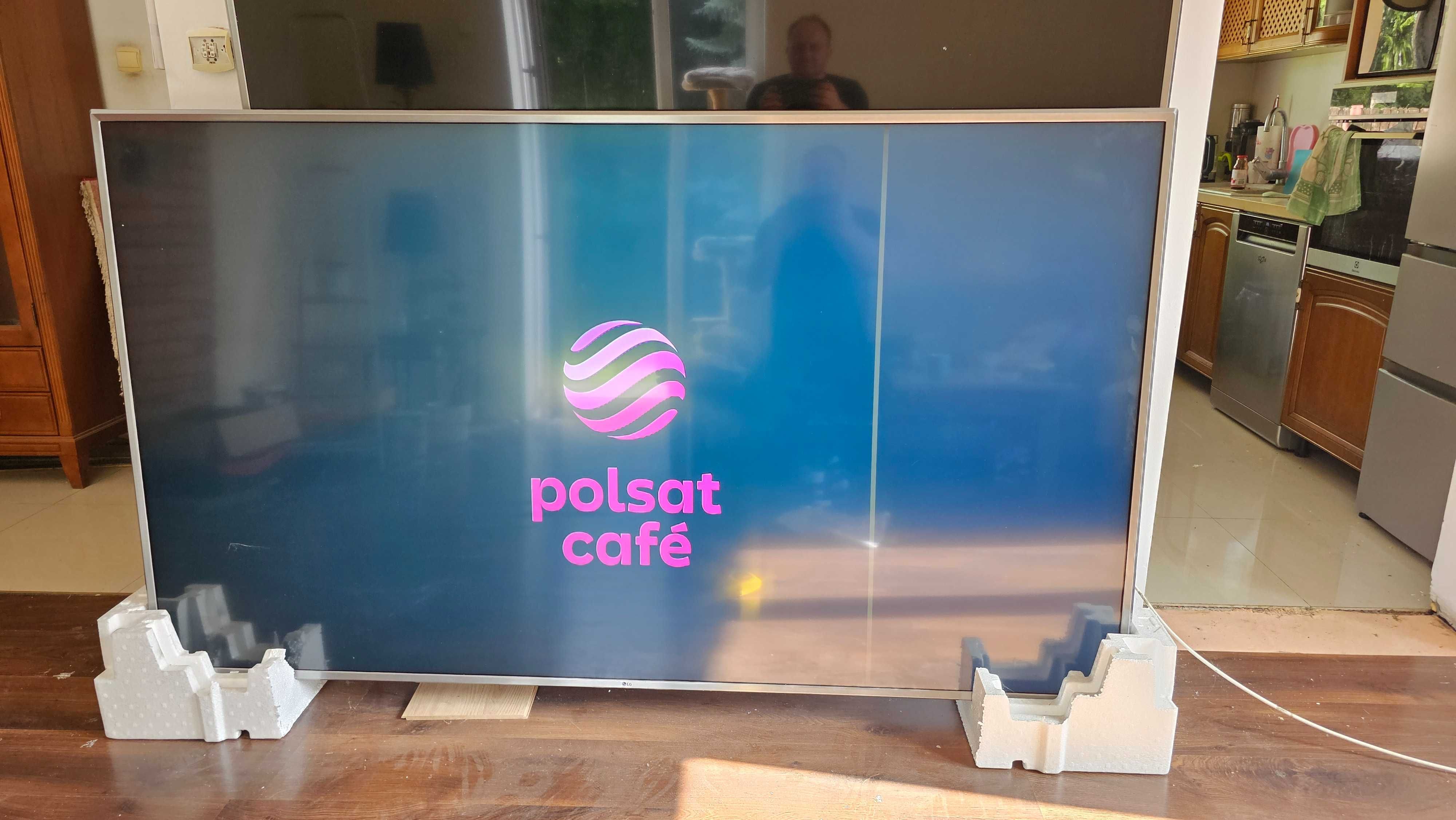 Tv 86 cali z wadą na ekranie