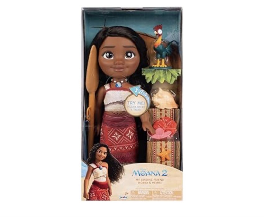 Велика лялька Моана 2, що співає  Disney Moana 2 My Singing Friends
