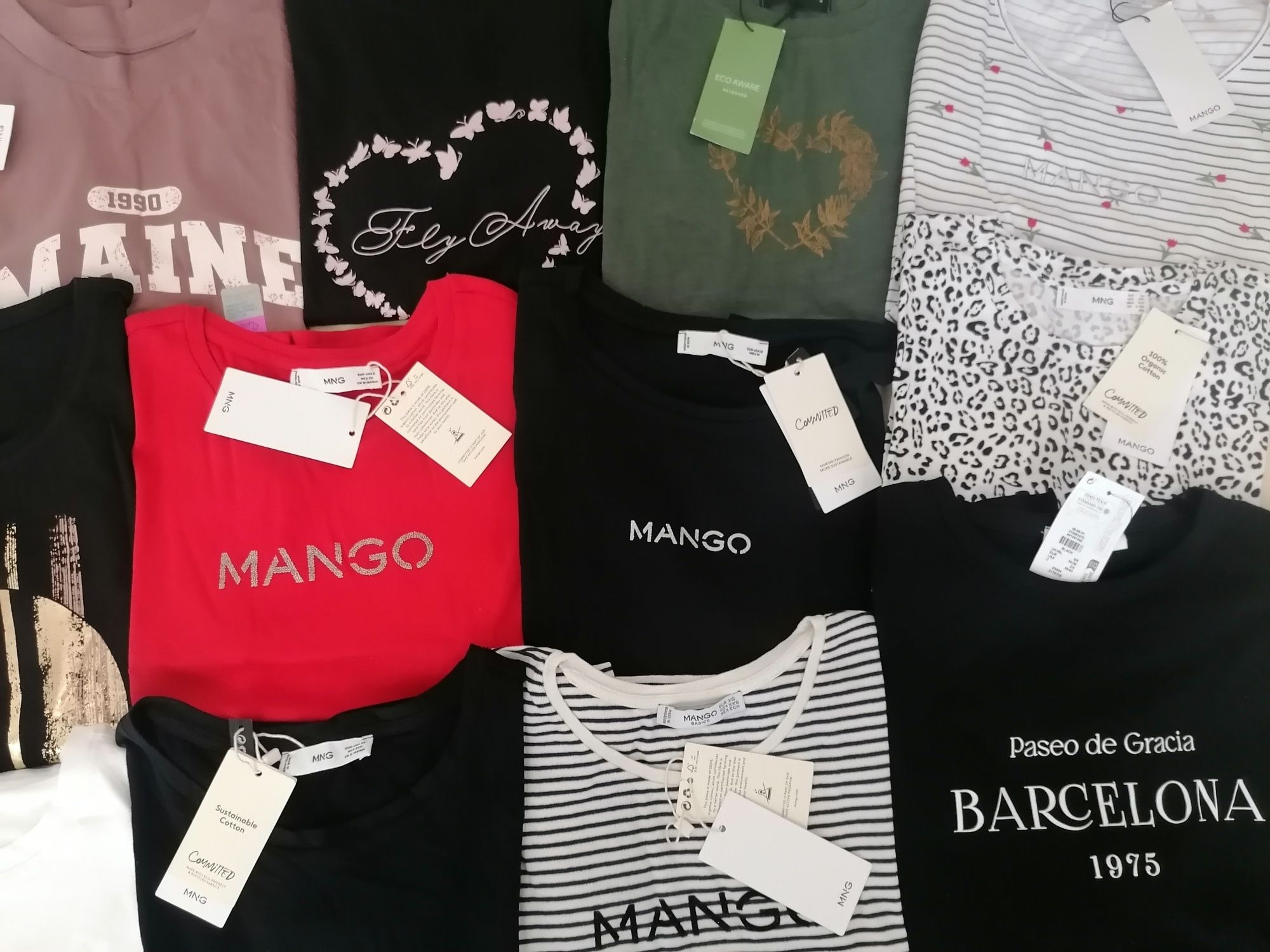 Футболки нові, Mango, Reserved, Primark.