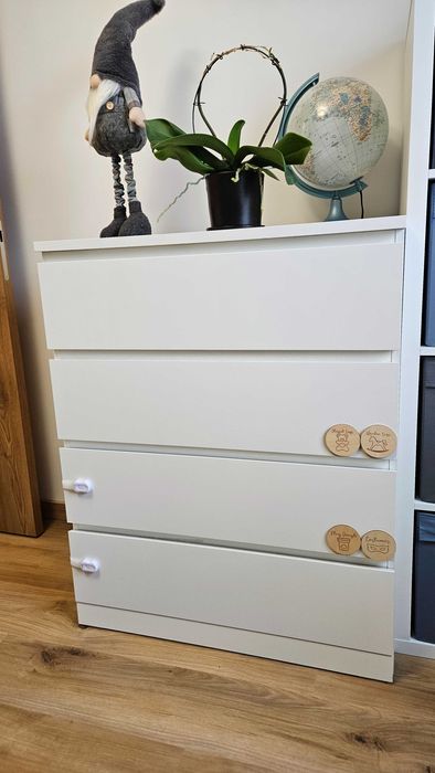 Komoda ikea malm z dopasowanym przewijakiem