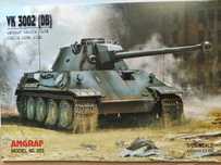 Model kartonowy niemiecki czołg VK3002 (DB), Angraf Model 222, 1:25