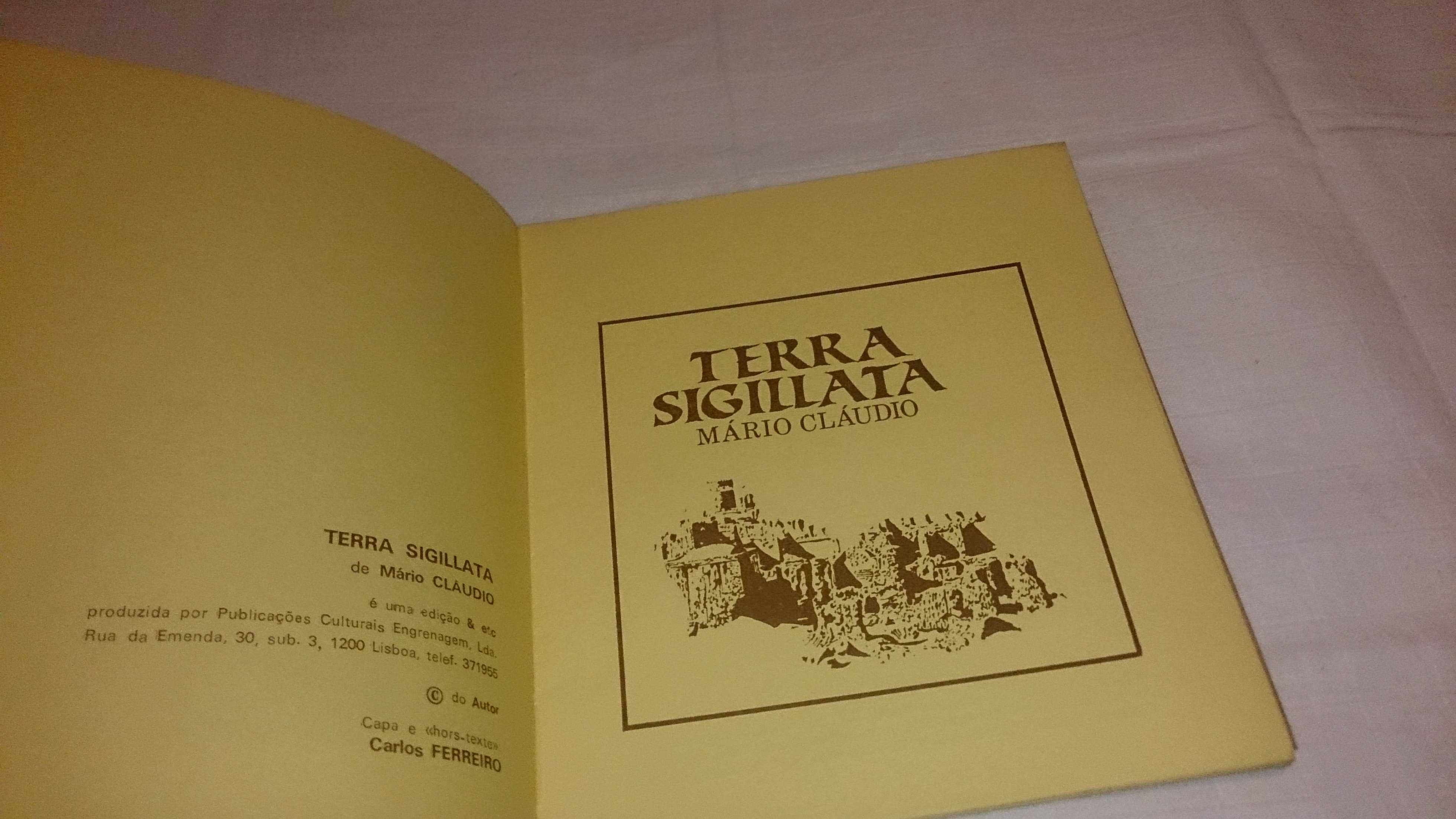 terra sigillata (mário cláudio) 1ª edição 1982 livro raro