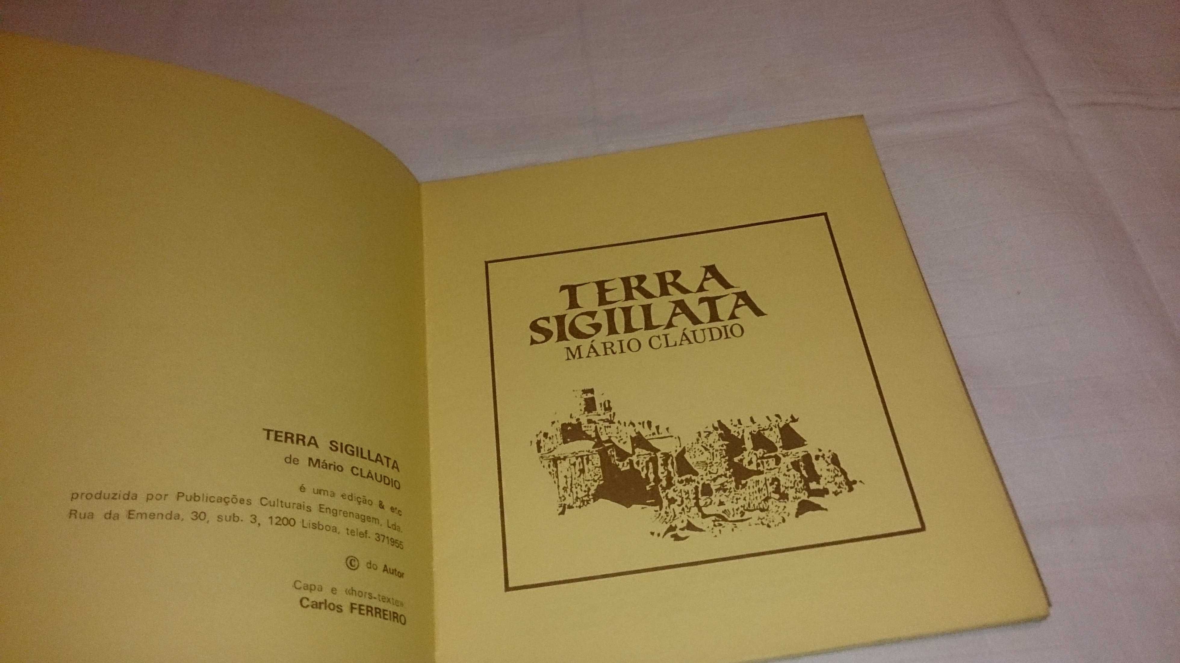 terra sigillata (mário cláudio) 1ª edição 1982 livro raro