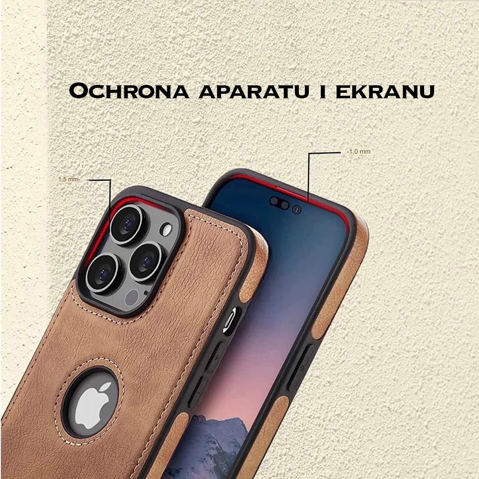 Etui plecki ochronne do iPhone 14 pro apple premium skóra ekologiczna