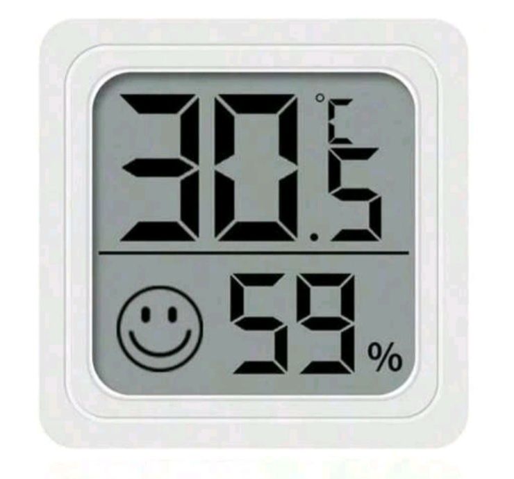 Cyfrowy termometr-higrometr domowy