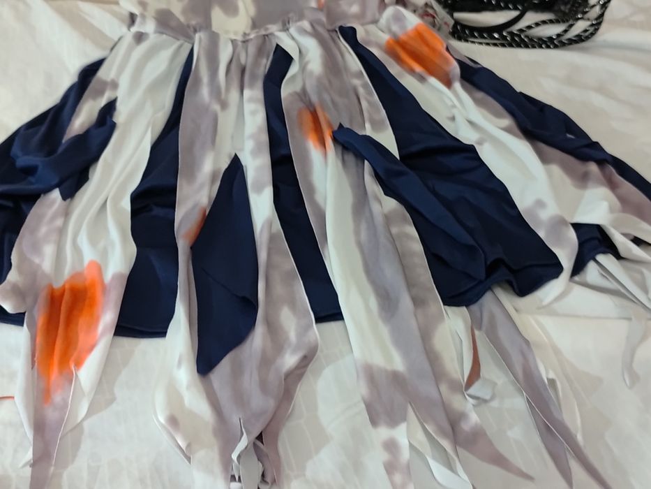 Strój przebranie zombie zjawa upiór 4 części rozmiar XL