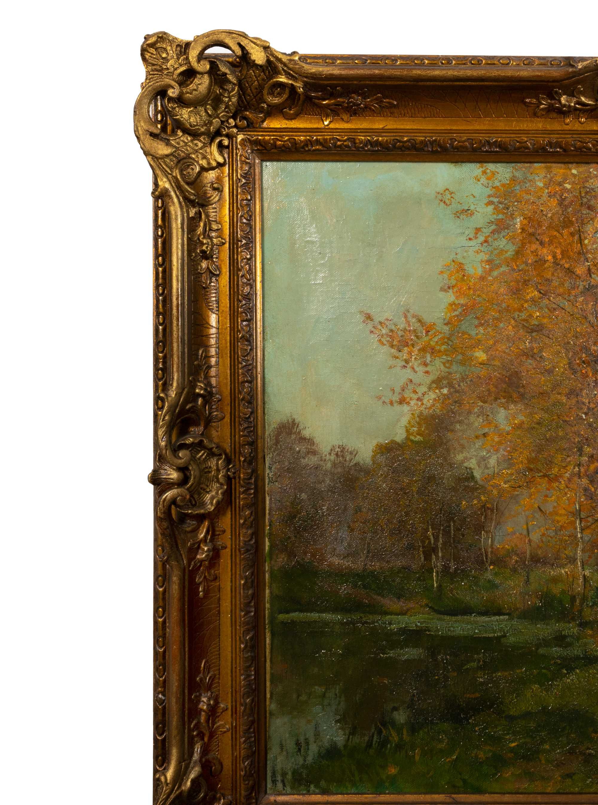 Pintura outono caça raposa | século XX