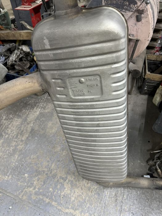 Выхлоп Банка БМВ 2 М235 Ф44 X-Drive B48 Глушитель Катализатор BMW