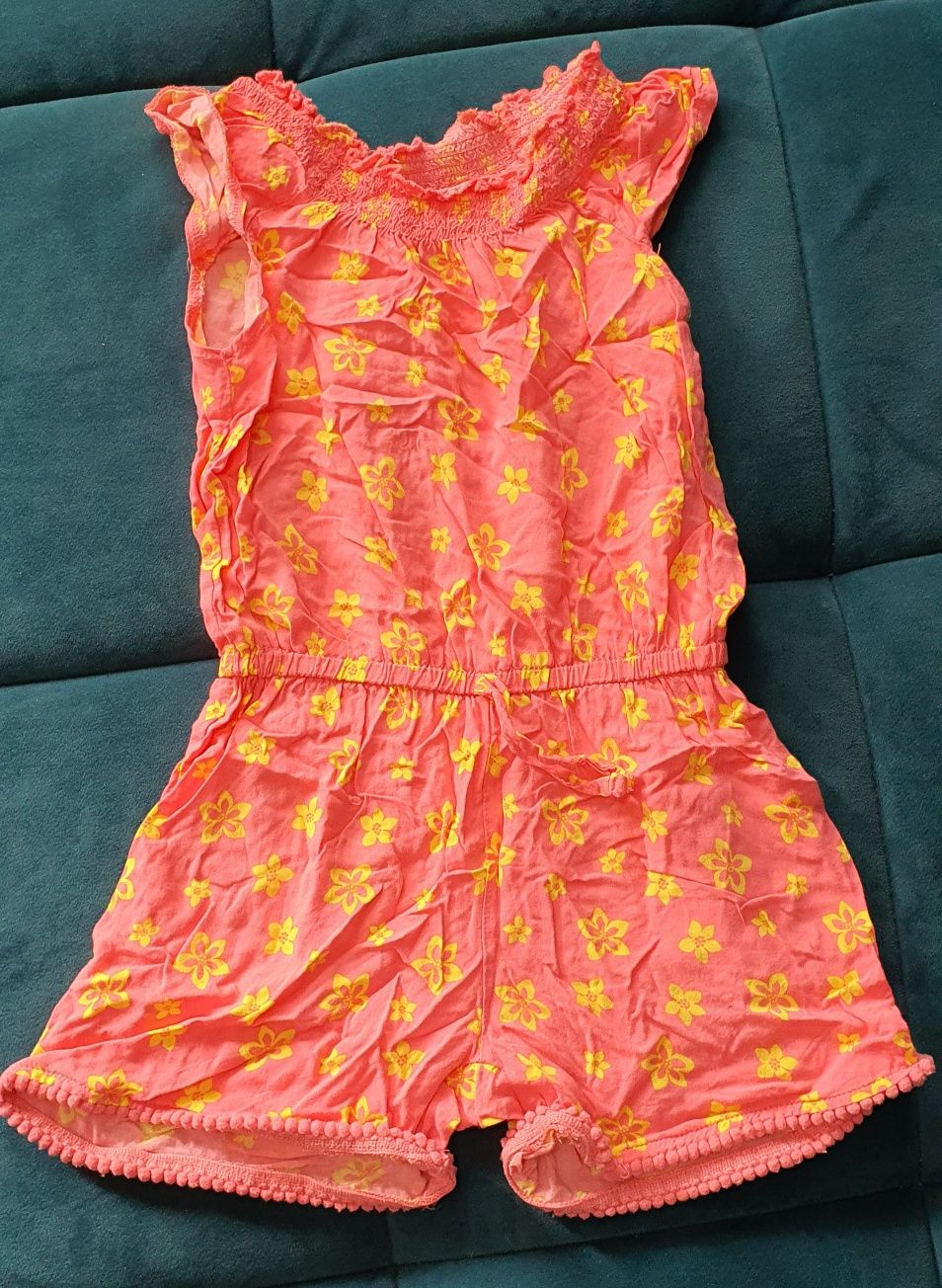 Zestaw letnich ubranek dla dziewczynki rozmiar 104 sukienka spódniczka