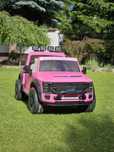 SUPER Pick-Up Ford Super Duty 4x4 Różowy Full Power 24V 4x90W