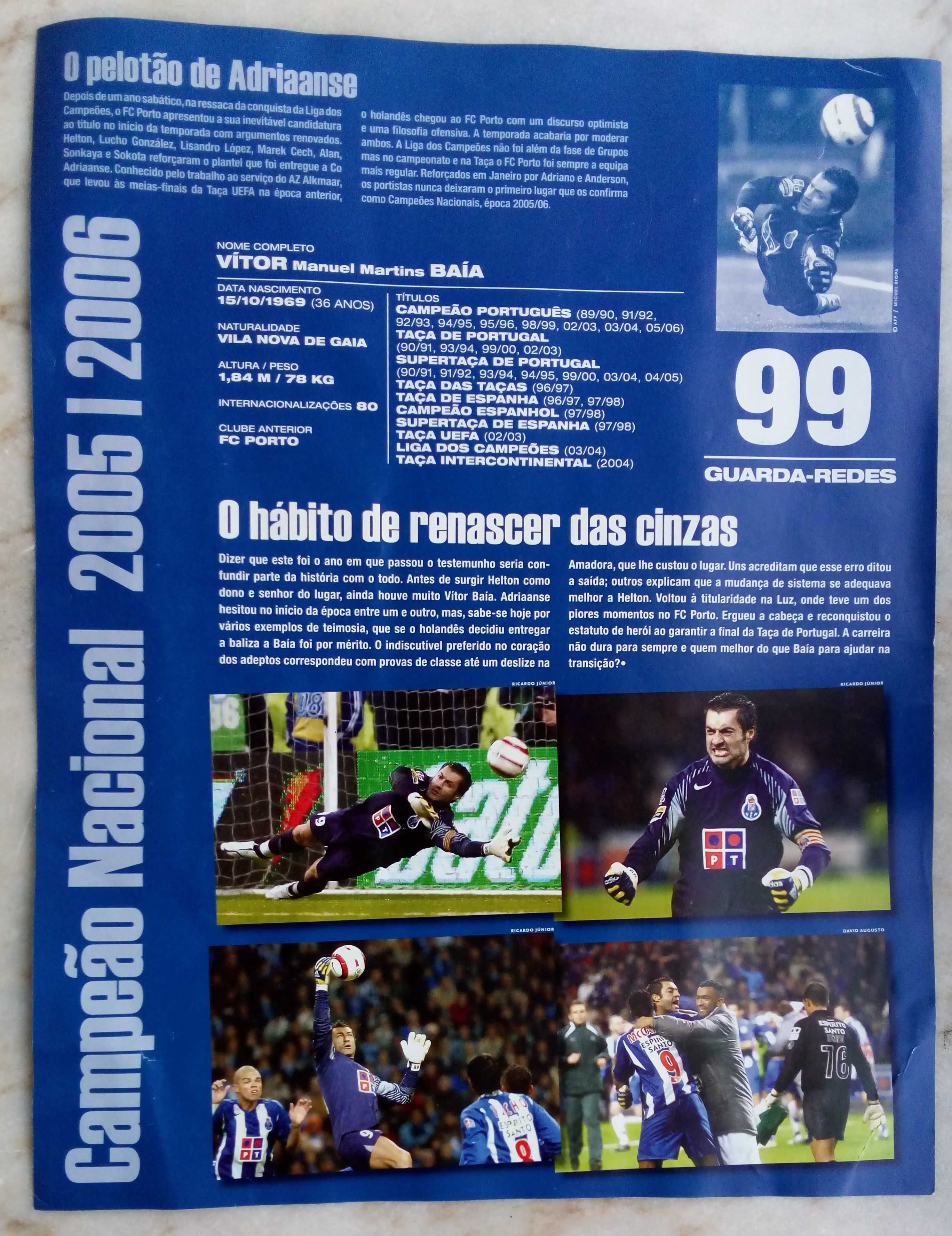 Posters do FC Porto - Vítor Baía, Lucho González e Bruno Alves