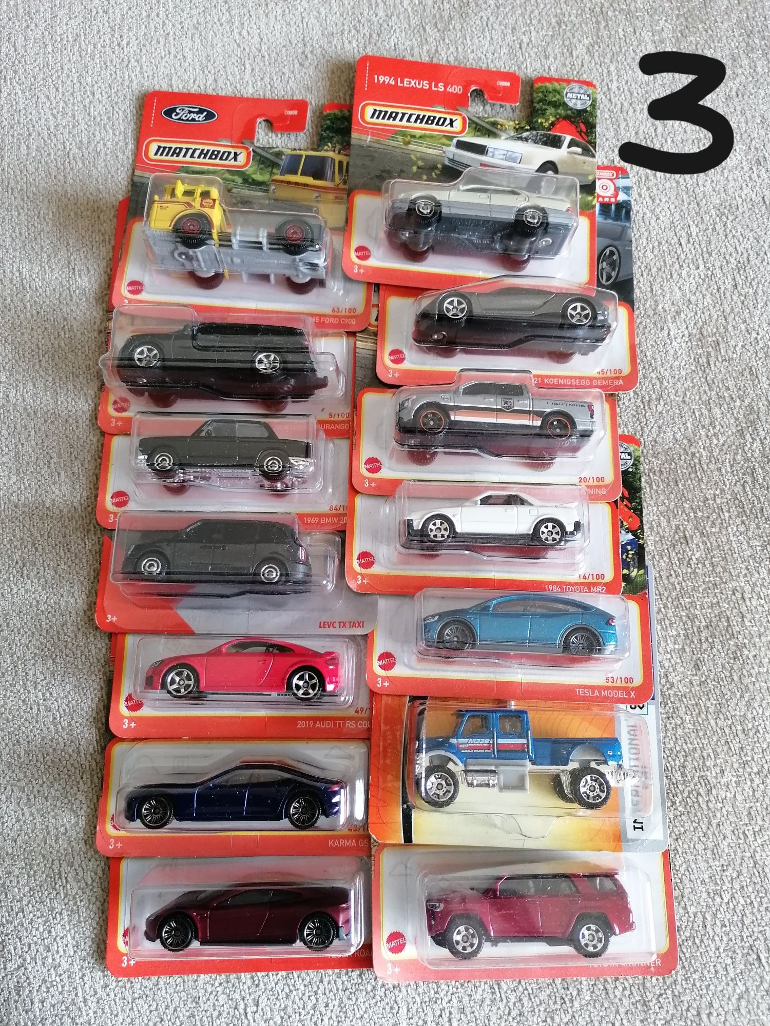 Matchbox vários modelos