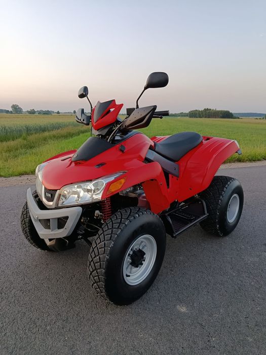 Quad SYM 250 L7E Piękny Dokumenty jak Access mxu Tgb smc