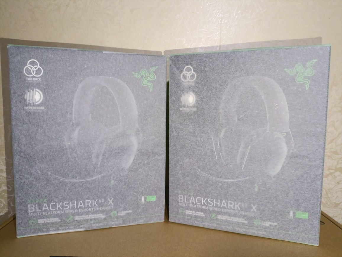 Акція‼️ Оригінал ‼️ Навушники Razer Blackshark V2 X Black (RZ04-032401