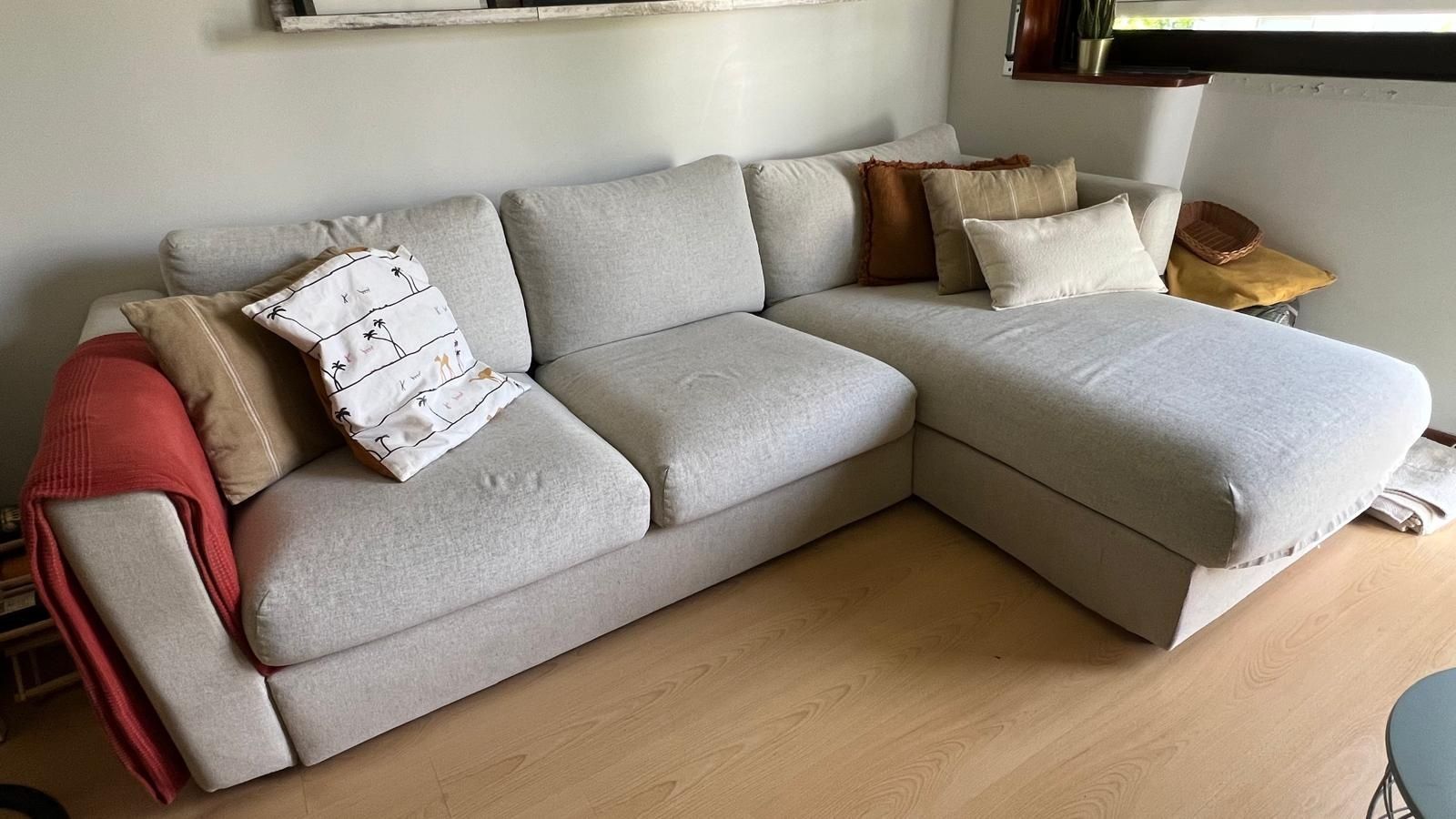 Sofá IKEA Vimle Cinzento Claro