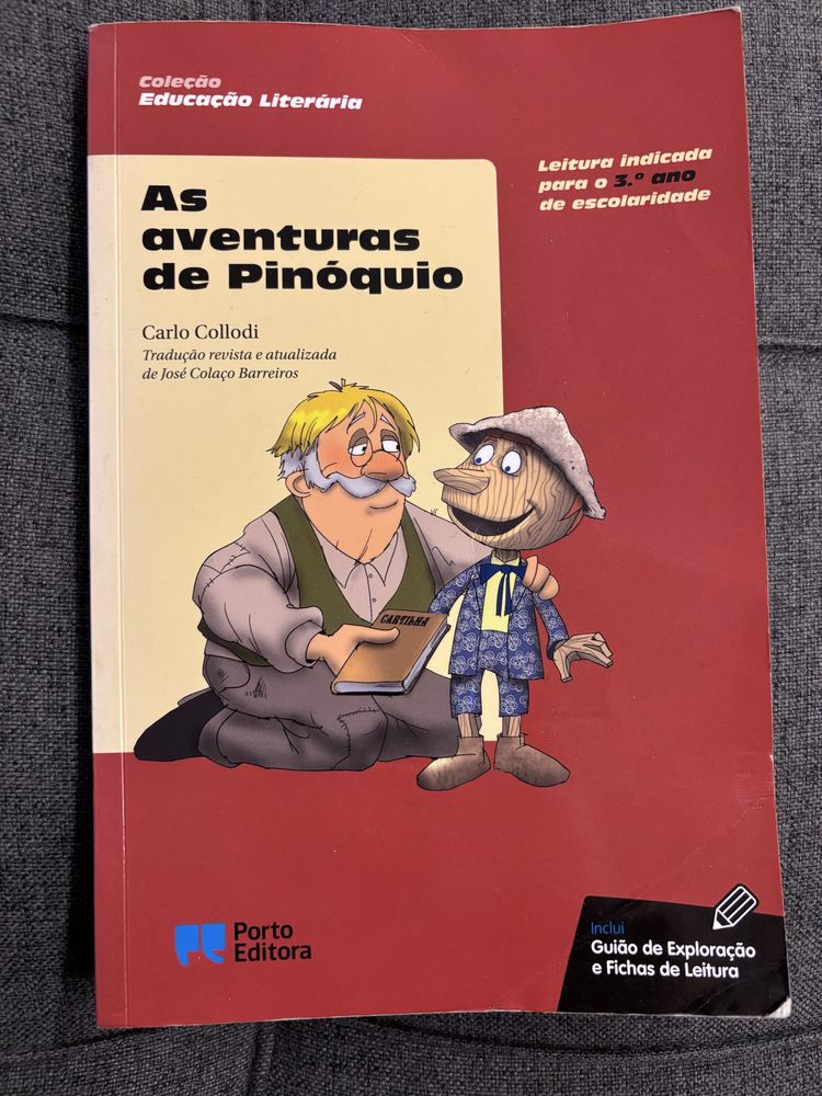 As aventuras de Pinóquio" de Carlo Collodi