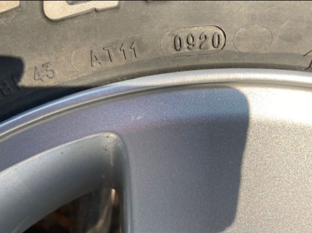 5 x Koła alufelgi z oponami jeep wrangler cherokee