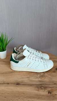 Белые кожаные кроссовки Adidas 42р, мужские  кросовки