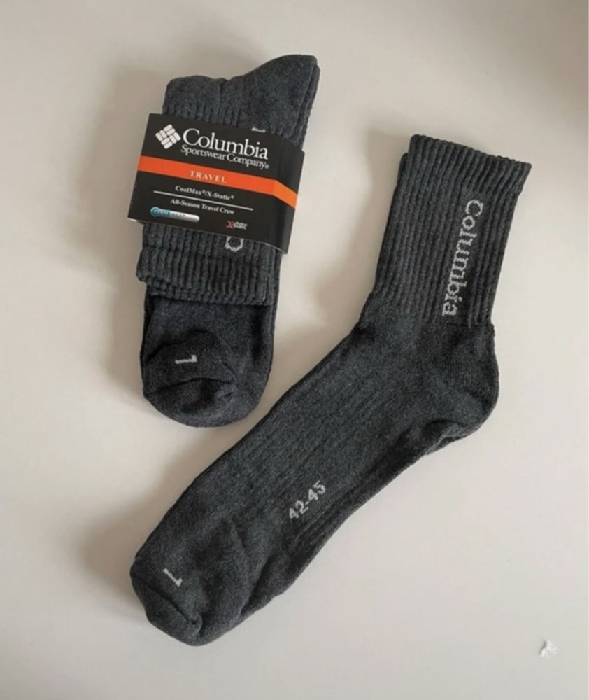 Skarpety Columbia Wysokie Ciepłe 42-45(4 pary)
