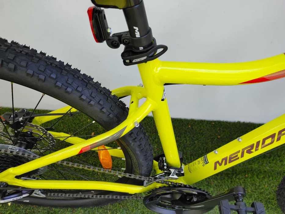 Rower MTB MERIDA MATTS 7.20 koło 27,5'' hydraulika limonkowy