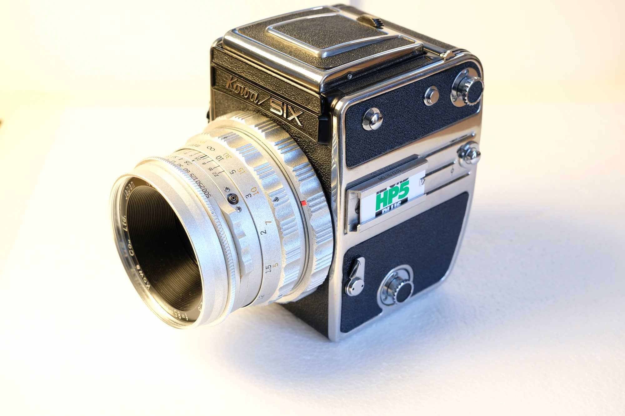 Camera medio formato Kowa Six + 85mm f/2.8