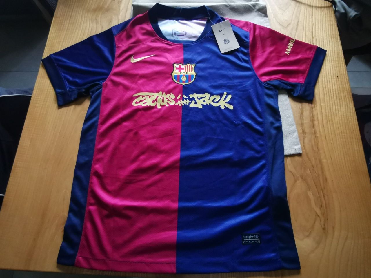 Koszulka FC Barcelona Lewandowski x Travis Scott  rozm. M