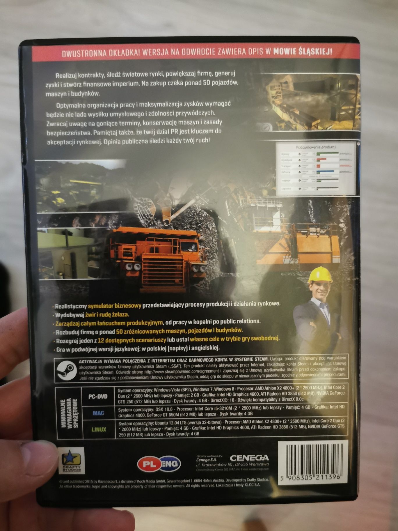 Gra PC - Symulator kompanii górniczej