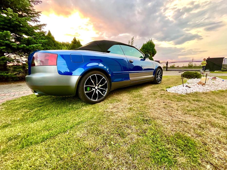 Audi A4 Cabrio 2002r Gaz