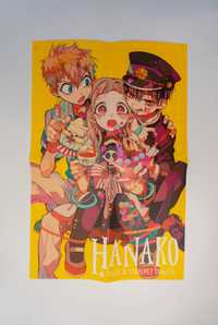plakat z serii anime hanako duch ze szkolnej toalety