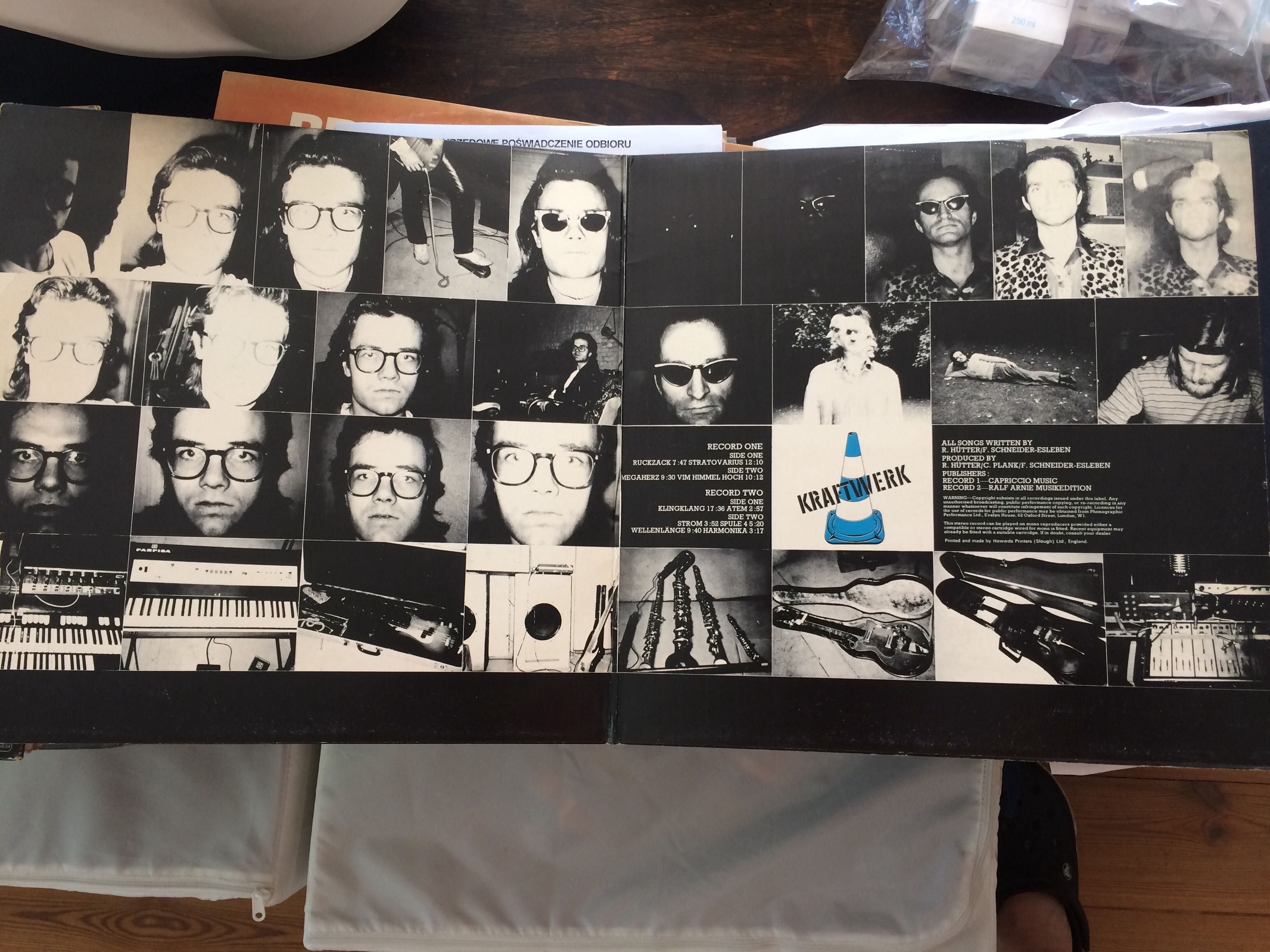 Kraftwerk Kraftwerk 2 lp wydanie vertigo 1972 rarytas kolekcji perełka
