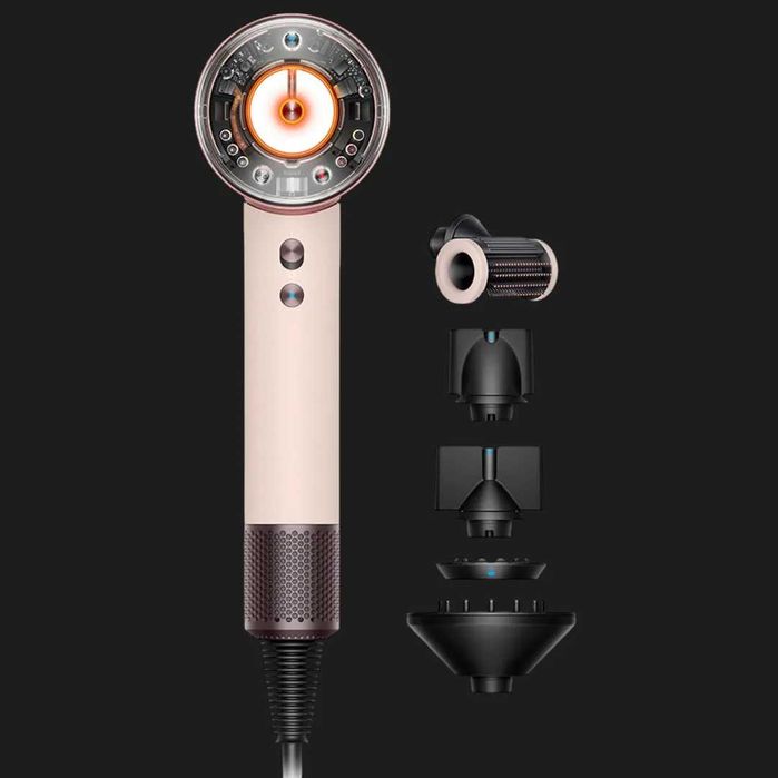 Фен Dyson HD16 Supersonic Nural Ceramic Pink/Rose Gold Рожевий/Золотий