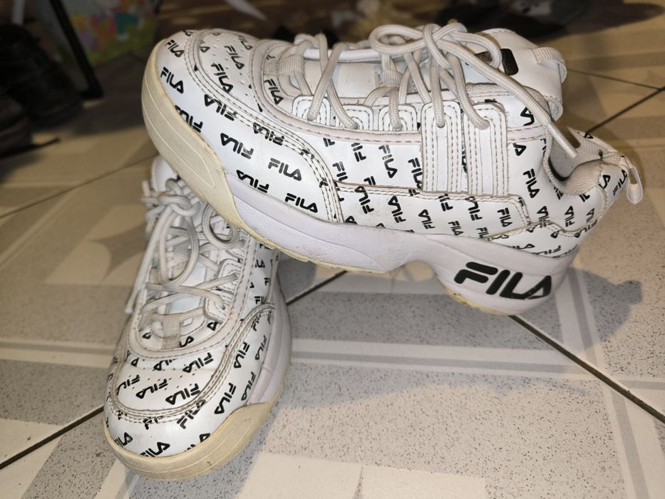 Buty FILA 36 Białe w napisy