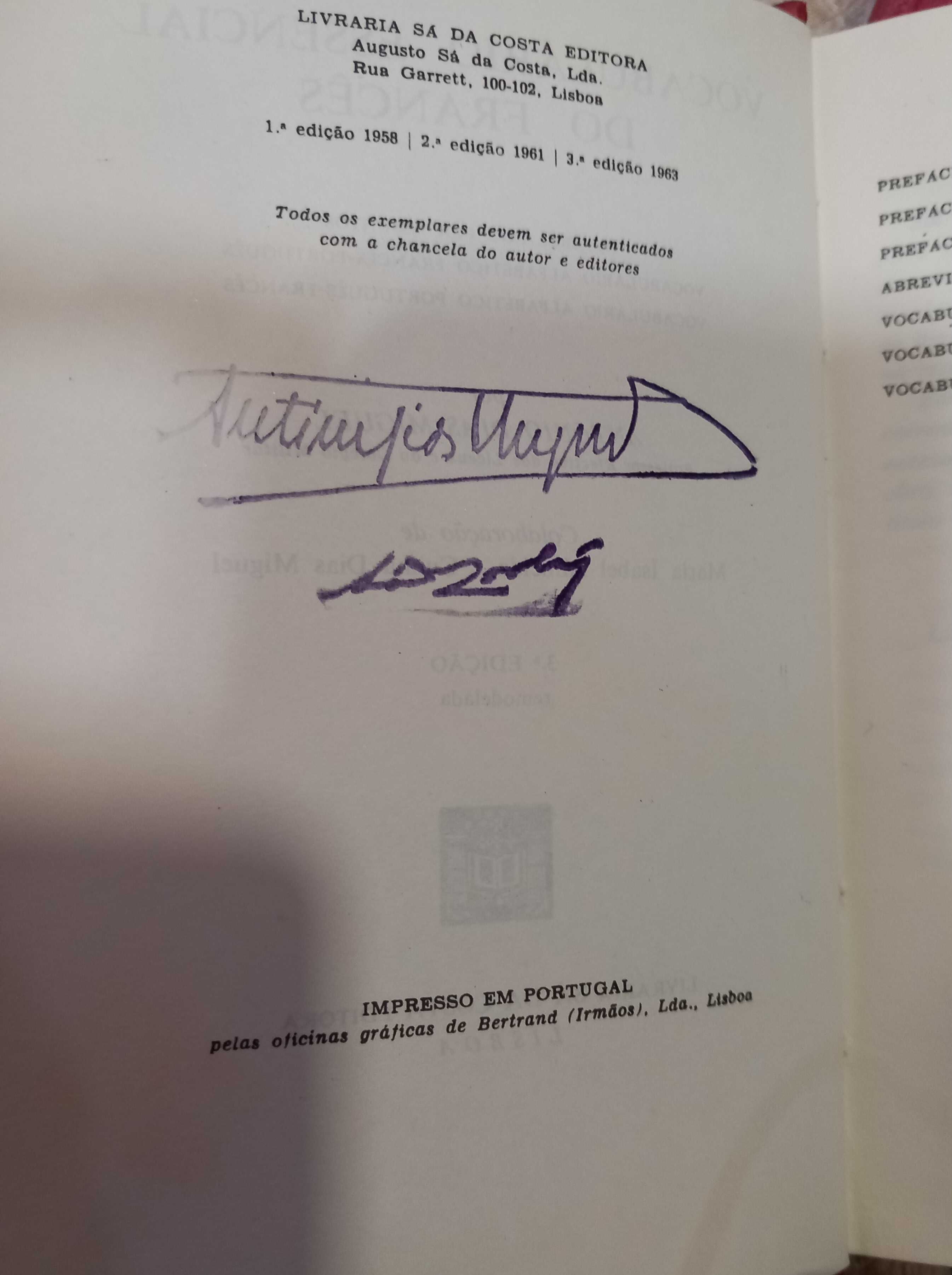 Livro - Vocabulário Essencial do Francês - portes incluídos