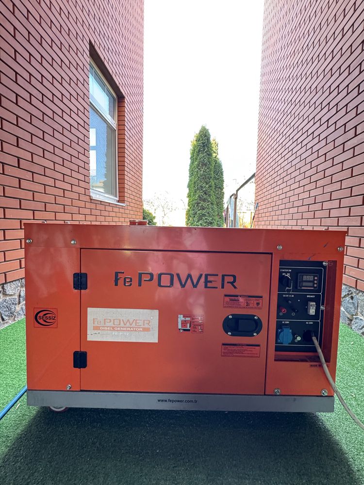 Продаємо Генератор дизельний Qstrong FE POWER FE-P12 (12 кВт)