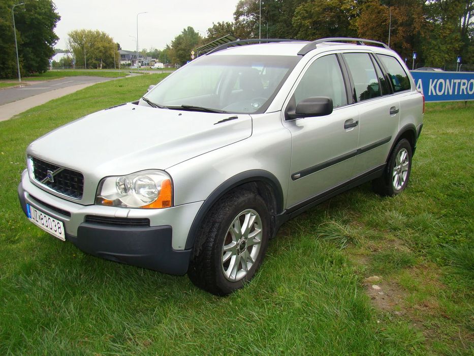 Volvo XC 90 Volvo XC90 4X4 2,4 D5 Bezwypadkowy ,skora ,7 miejsc