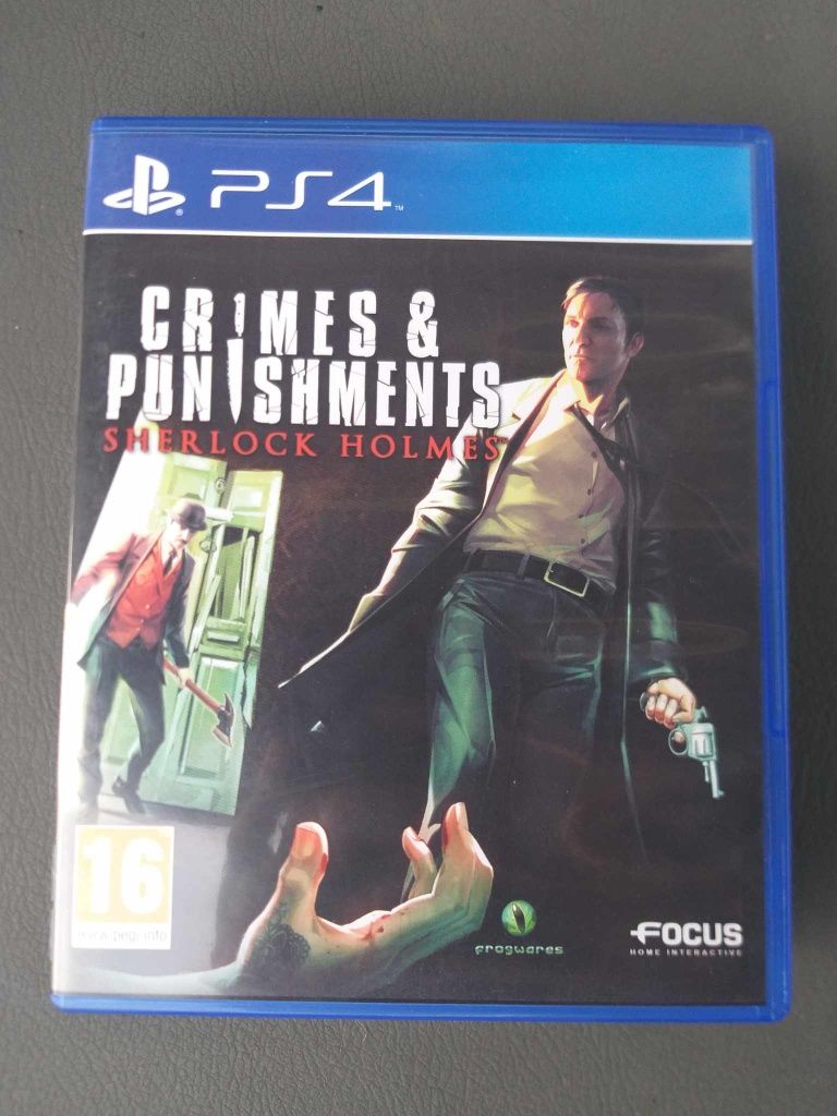 Gra Crimes & Punishments Sherlock Holmes PS4 Play Station PL Pudełkowa