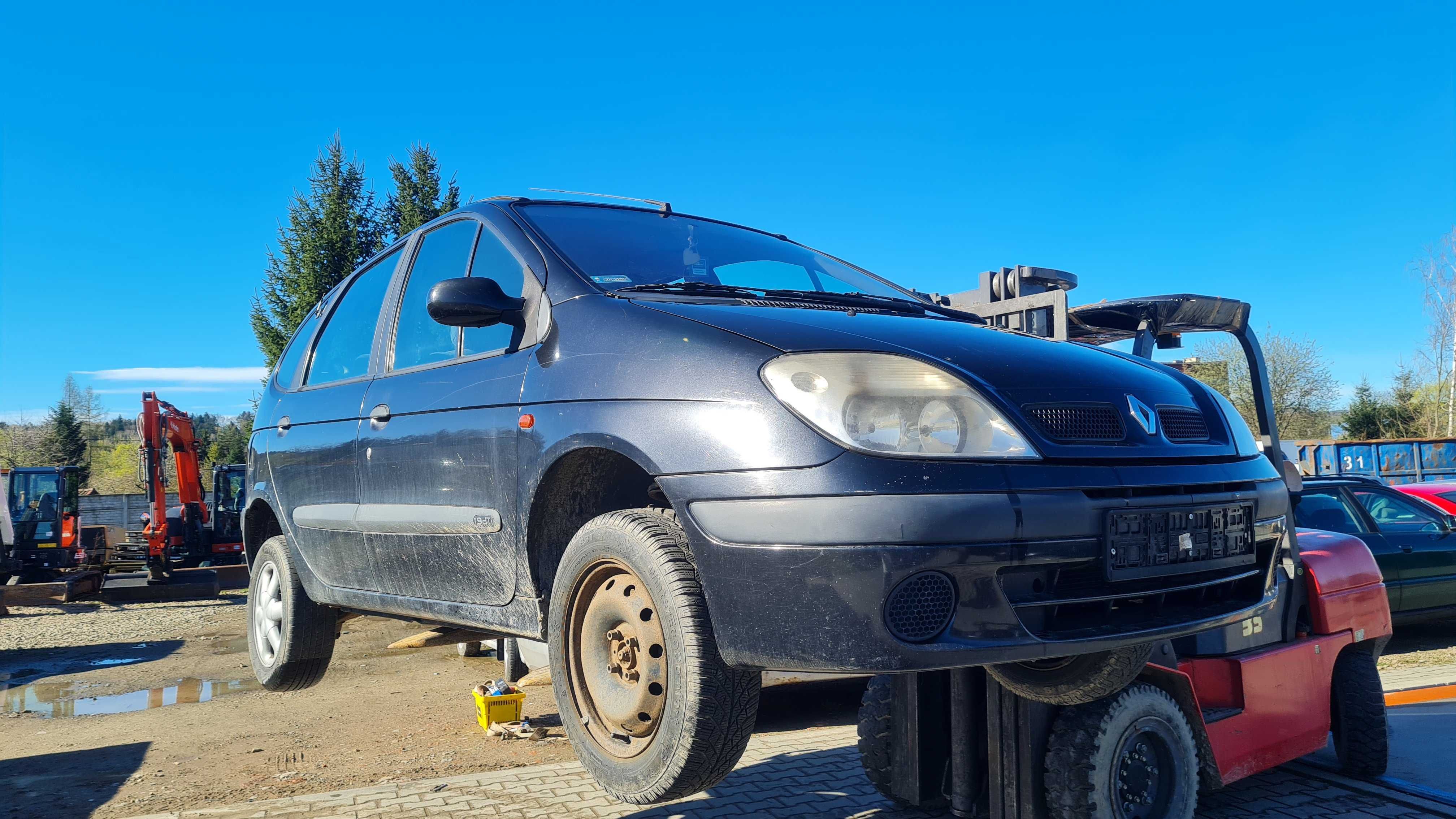 RENAULT MEGANE SCENIC 1,9 DTI  2001R  na części Auto Plus Gorlice