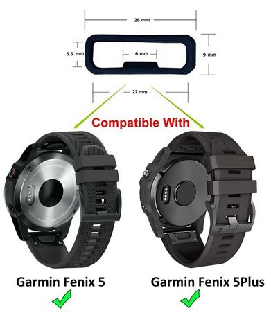 Szlufka szlufki do paska 22mm Garmin Fenix 5 5Plus 6