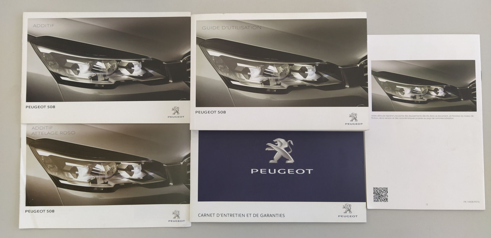 Manuais e Livro de Revisões Peugeot 508 e VOLVO V40