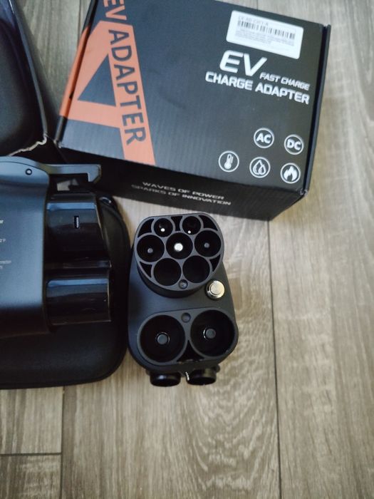 Перехідник Адаптер CCS2 - CCS1 250кВт AC+DC type2-type1 Для авто з США