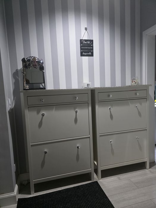 Hemnes szafka na buty ikea 2szt