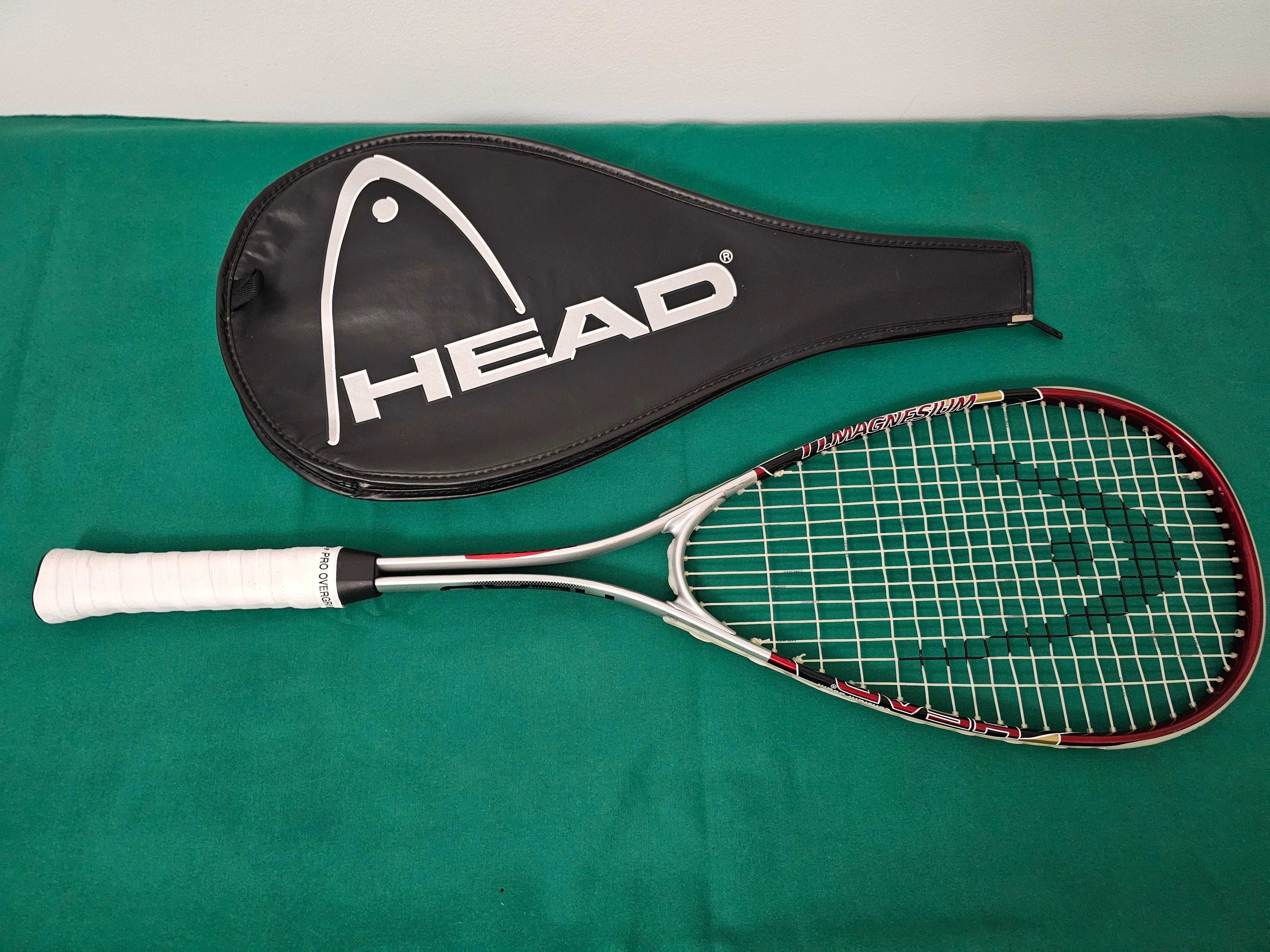 Raquete Squash HEAD TI. Drive Titanium Mesh Magnesium Body Tenis Padel