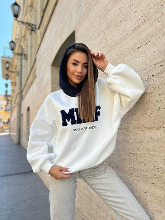 В наличии! Теплый качественный свитшот 3 цвета + Подарок