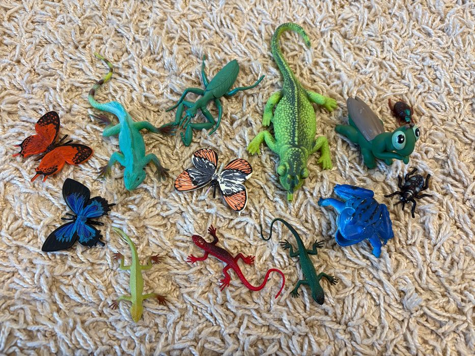 Колекція тварин: сафарі, дикі, морські, птахи