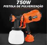 697 -  Pintura elétrica PROSTORMER 750W, pulverizador de tinta 1000ml