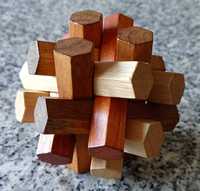 Puzzle: Burr Hexagonal (Quebra-cabeças)